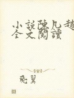 小说陈凡赵琳琳全文阅读