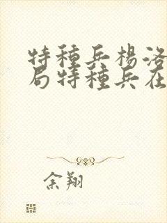 特种兵杨洛大结局特种兵在都市