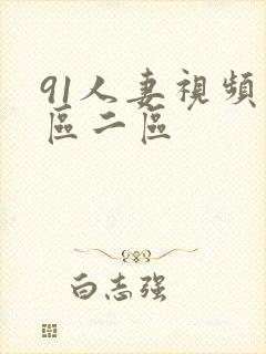 91人妻视频一区二区