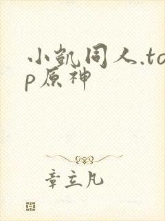 小凯同人.top原神