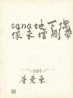 sana地下偶像未增删带翻译封面