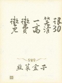 微微一笑很倾城免费高清30集封面