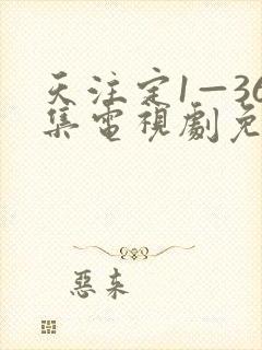 天注定1—36集电视剧免费观看