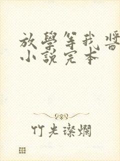 放学等我酱子贝小说完本