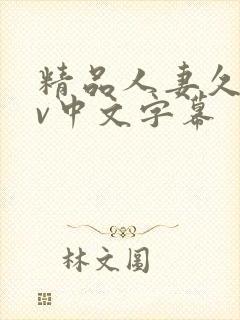 精品人妻久久av中文字幕封面