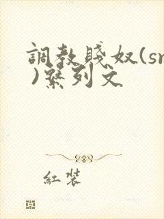 调教贱奴(sm )系列文封面