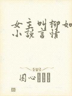 女主叫柳如烟的小说言情