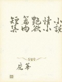 短篇艳情小说合集肉欲小说