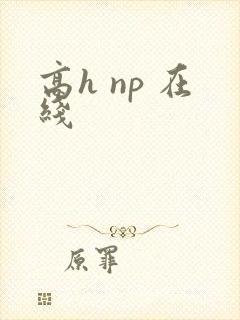 高h np 在线封面
