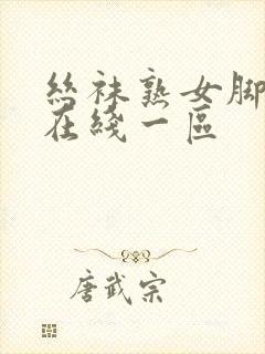 丝袜熟女脚交足在线一区