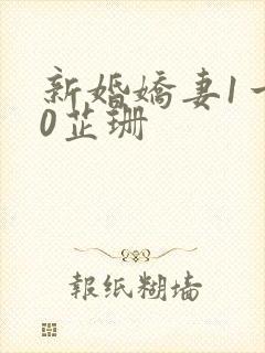 新婚娇妻1一40芷珊