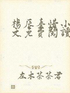 杨辰秦惜小说全文免费阅读最新