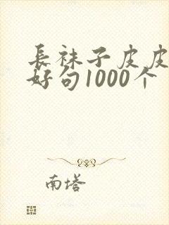 长袜子皮皮好词好句1000个