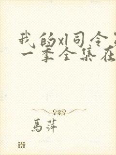 我的xl司令第一季全集在线观看