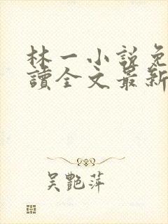 林一小说免费阅读全文最新章节