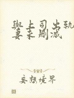 与上司出轨的人妻未删减