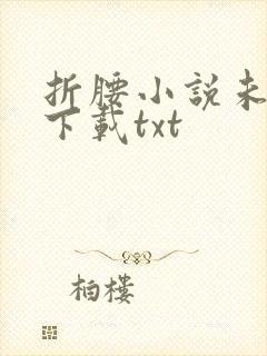 折腰小说未删版下载txt