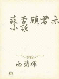 苏杳顾君亦阅读小说