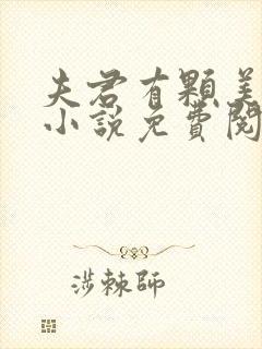 夫君有颗美人痣小说免费阅读