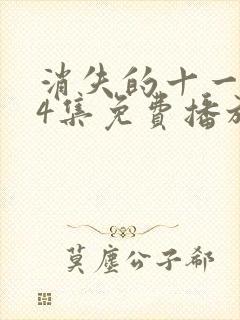 消失的十一层24集免费播放电视剧全部