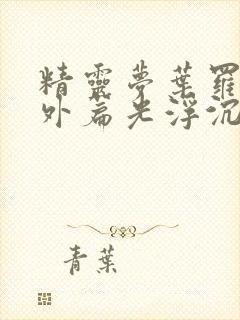 精灵梦叶罗丽番外篇光浮沉免费观看封面