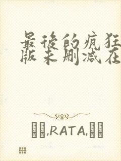 最后的疯狂完整版未删减在线免费观看