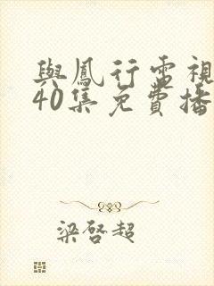 与凤行电视剧全40集免费播放