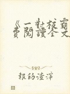 《一对校霸》免费阅读全文