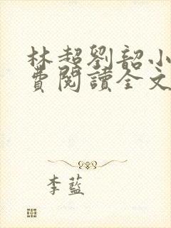 林超刘韶小说免费阅读全文最新章节封面