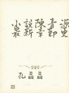 小说陈青源全文最新章节更新