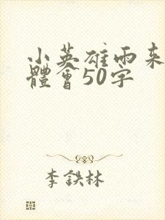 小英雄雨来感受体会50字