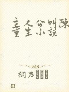 主人公叫陈凡的重生小说