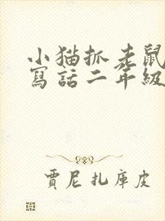 小猫抓老鼠看图写话二年级