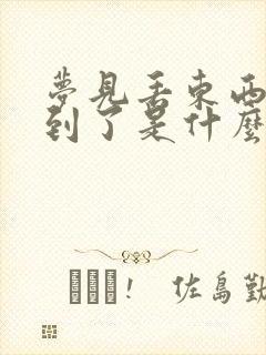 梦见丢东西又找到了是什么预兆