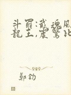 斗罗:武魂风暴龙王,震惊比比东