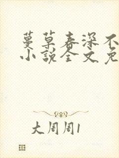 蔓草春深不见君小说全文免费阅读无