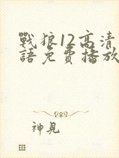 战狼12高清国语免费播放