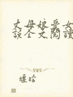 丈母娘爱女婿小说全文阅读封面