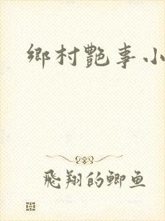乡村艳事小说