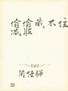 偷偷藏不住无删减版