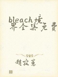 bleach境界全集免费观看高清