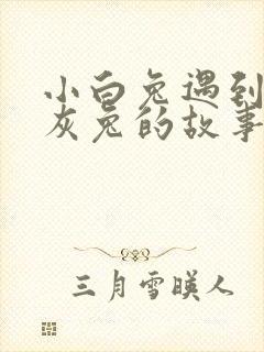 小白兔遇到了小灰兔的故事