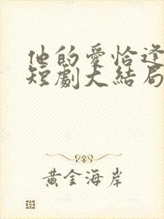 他的爱恰逢其时短剧大结局