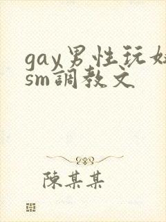gay男性玩奴sm调教文封面