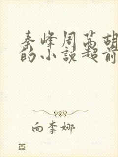 秦峰周茜胡佳云的小说超前阅读封面