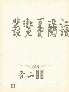 裴彻夏瑶江晚小说免费阅读最新章节