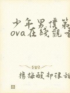 少年男仆第二季ova在线观看免费封面