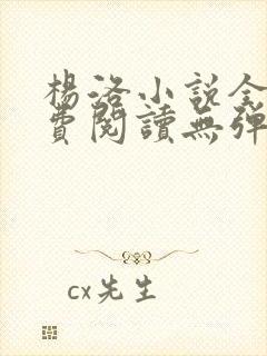 杨洛小说全文免费阅读无弹窗下载