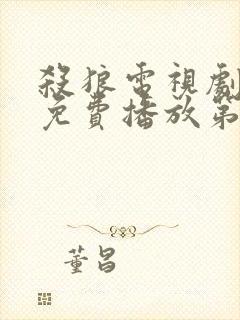 杀狼电视剧全集免费播放第30集在线观看