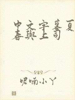 中文字幕夏目彩春与上司封面